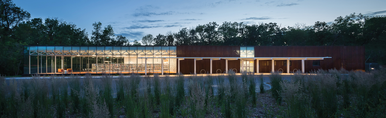 All the Right Angles: Windsor Park Library, Winnipeg, Manitoba